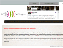 Tablet Screenshot of echo-casting.cz